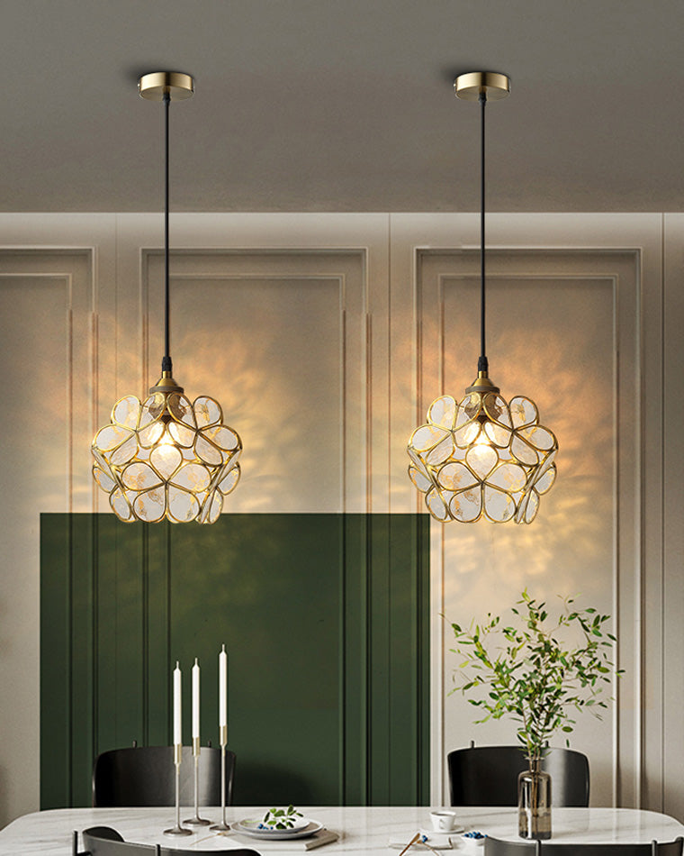 Diff Cherry Blossom Stained Glass Pendant Light-DF2100