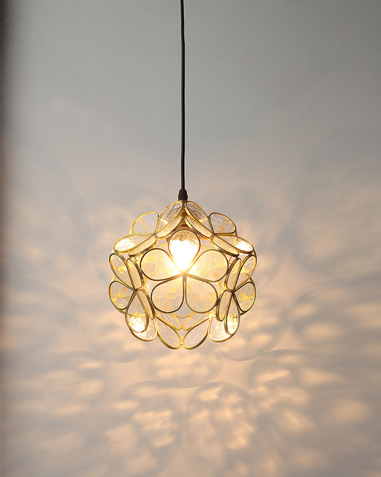 Diff Cherry Blossom Stained Glass Pendant Light-DF2100