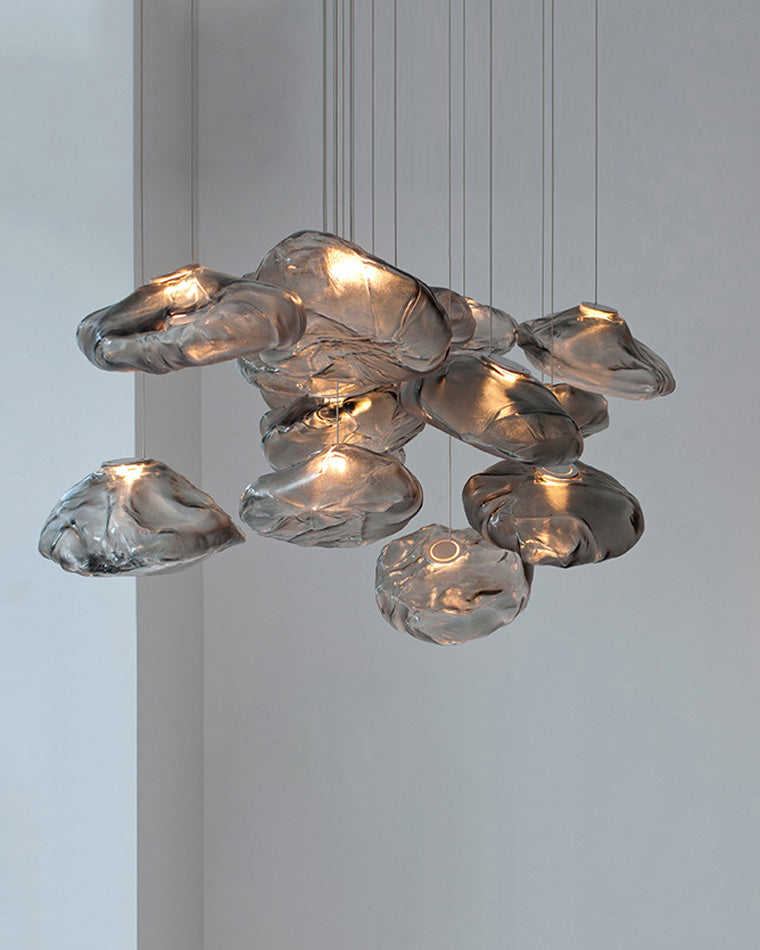 Diff Cloud Custom Blown Glass Pendant Chandelier-DF2101