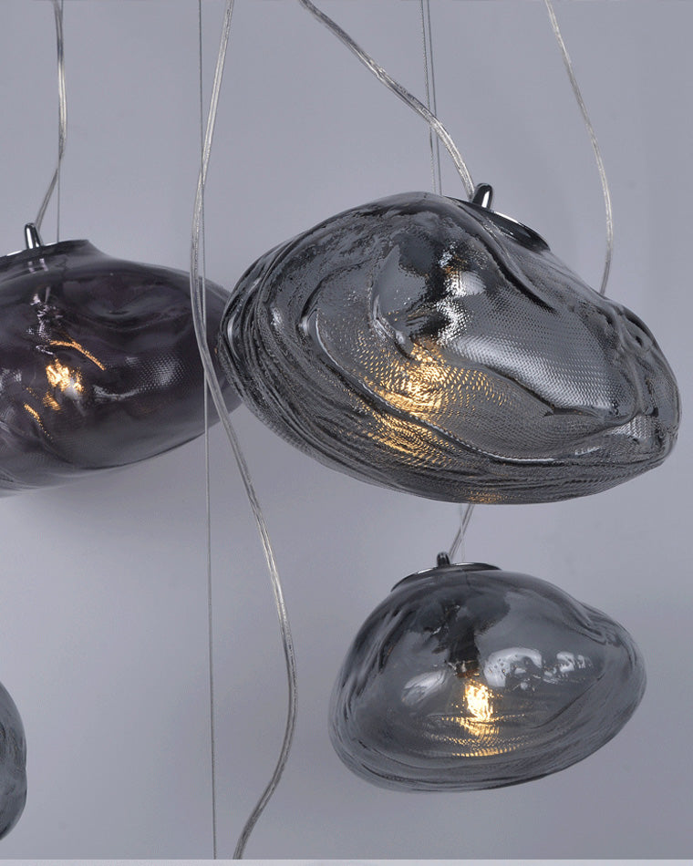 Diff Cloud Custom Blown Glass Pendant Chandelier-DF2101