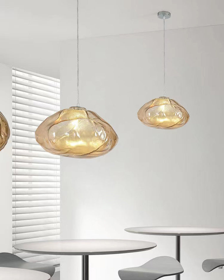 Diff Cloud Custom Blown Glass Pendant Chandelier-DF2101