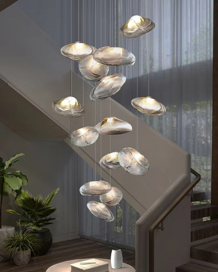 Diff Cloud Custom Blown Glass Pendant Chandelier-DF2101