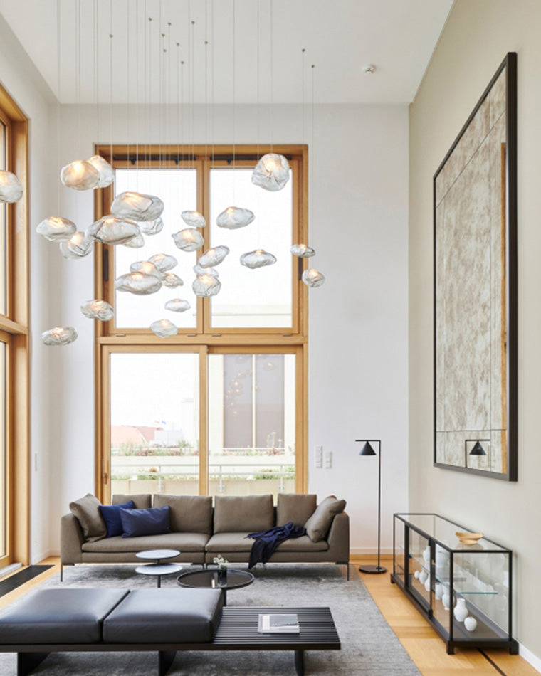 Diff Cloud Custom Blown Glass Pendant Chandelier-DF2101