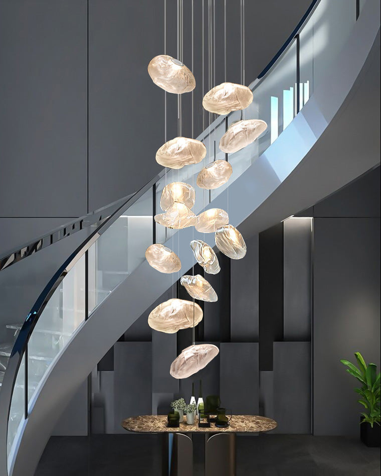 Diff Cloud Custom Blown Glass Pendant Chandelier-DF2101