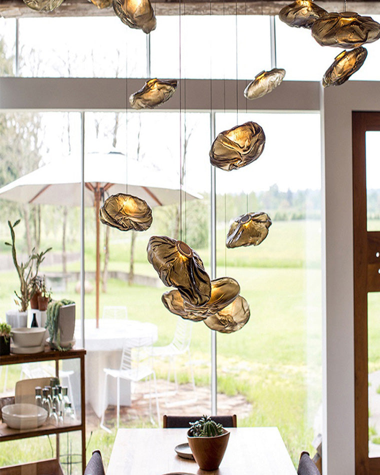 Diff Cloud Custom Blown Glass Pendant Chandelier-DF2101