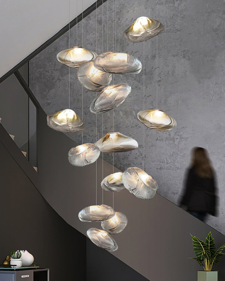 Diff Cloud Custom Blown Glass Pendant Chandelier-DF2101
