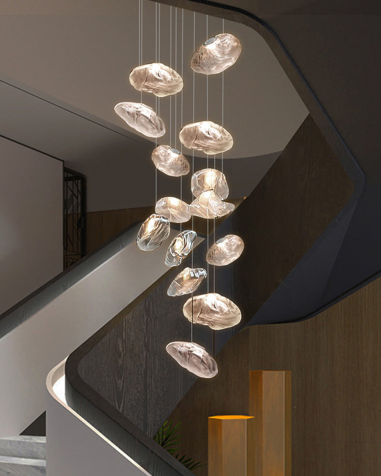 Diff Cloud Custom Blown Glass Pendant Chandelier-DF2101