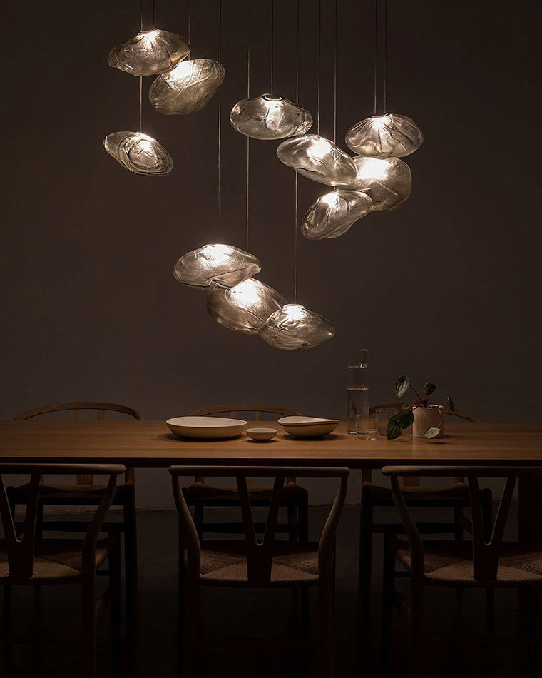 Diff Cloud Custom Blown Glass Pendant Chandelier-DF2101