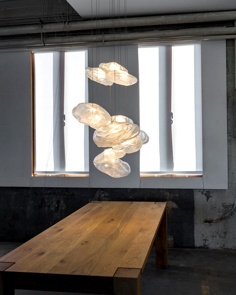 Diff Cloud Custom Blown Glass Pendant Chandelier-DF2101