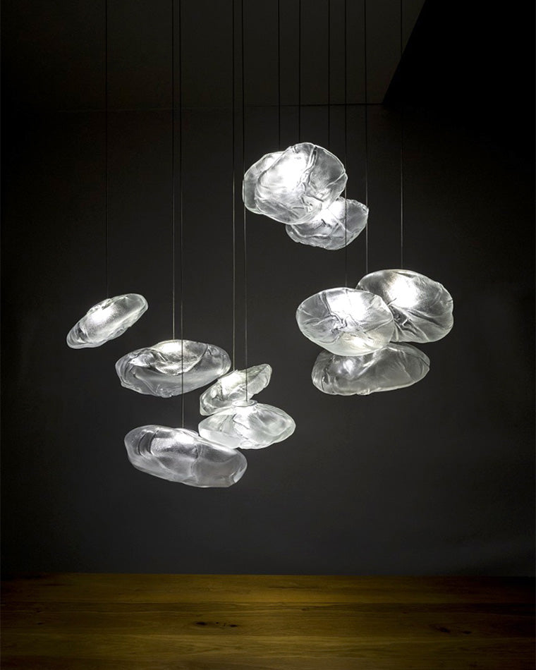 Diff Cloud Custom Blown Glass Pendant Chandelier-DF2101