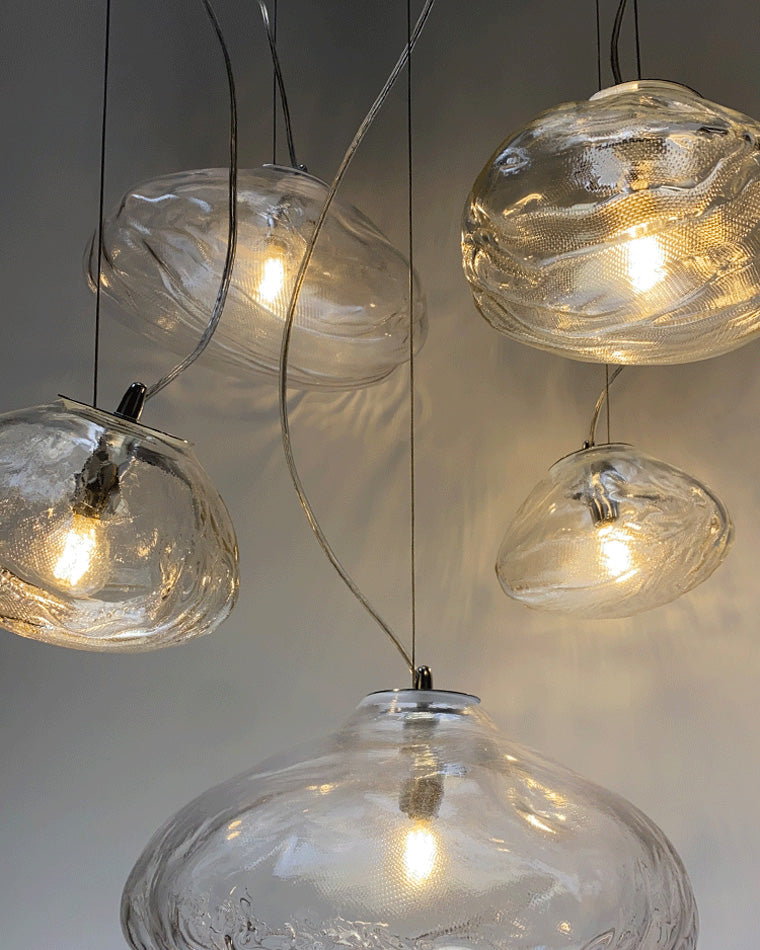 Diff Cloud Custom Blown Glass Pendant Chandelier-DF2101