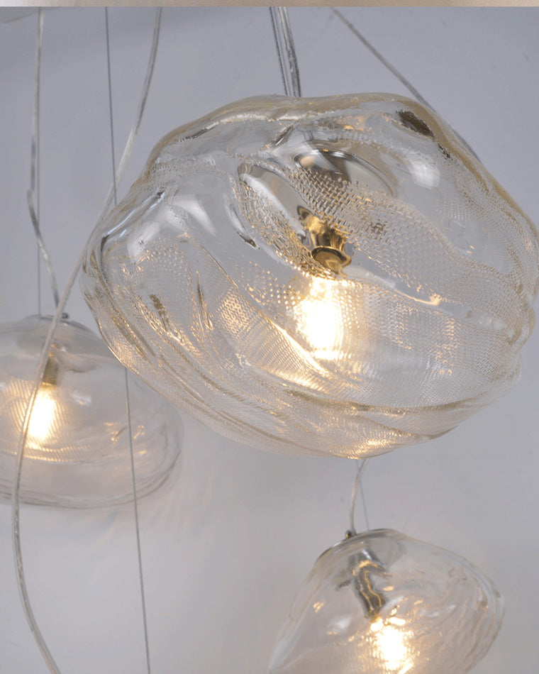 Diff Cloud Custom Blown Glass Pendant Chandelier-DF2101