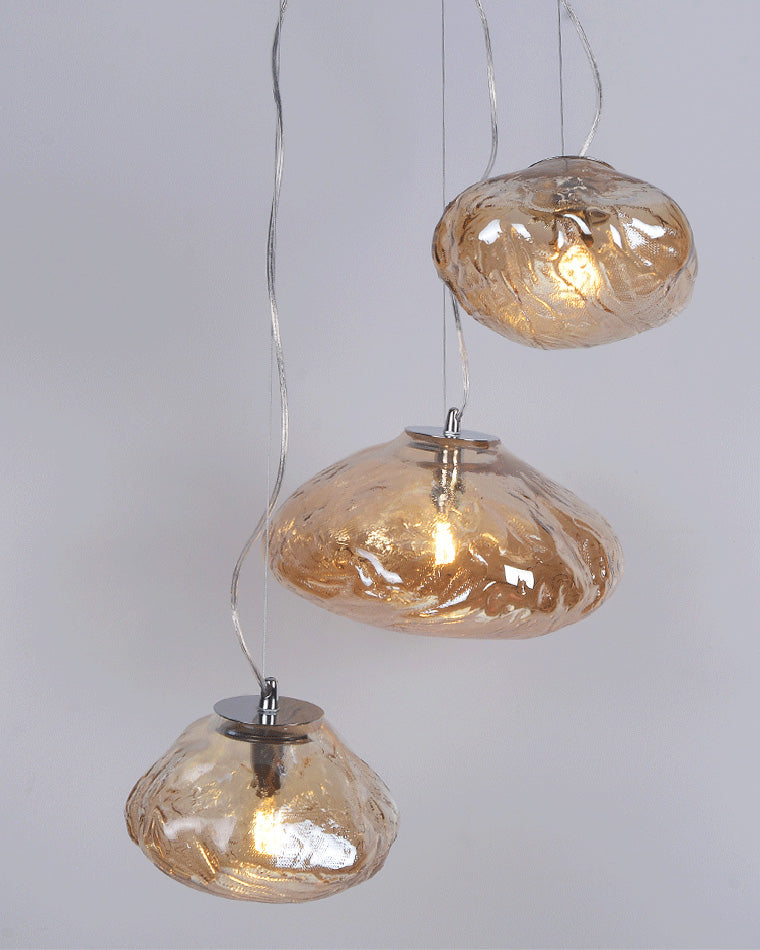 Diff Cloud Custom Blown Glass Pendant Chandelier-DF2101