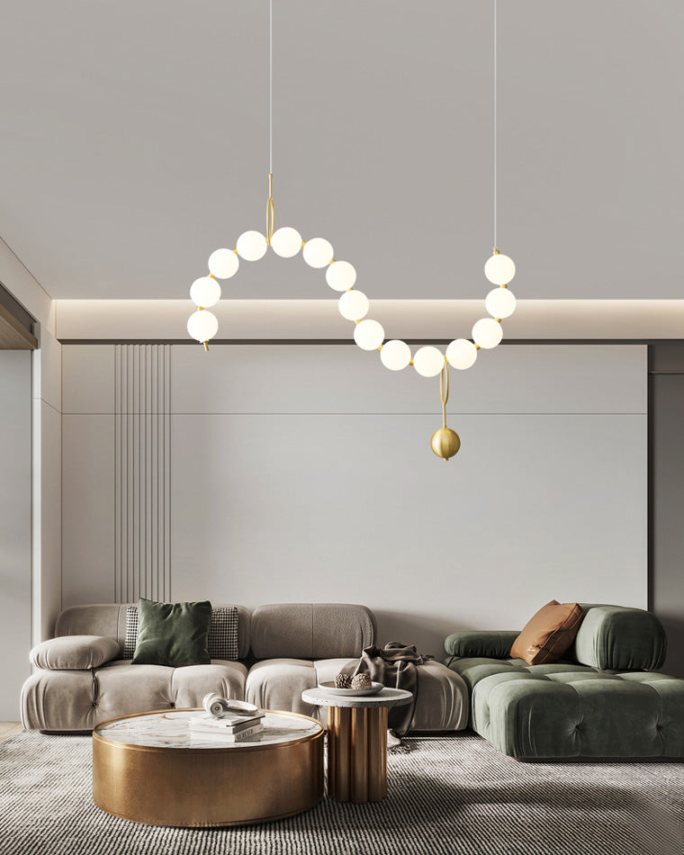 Diff String Pearl Chandelier-DF2102