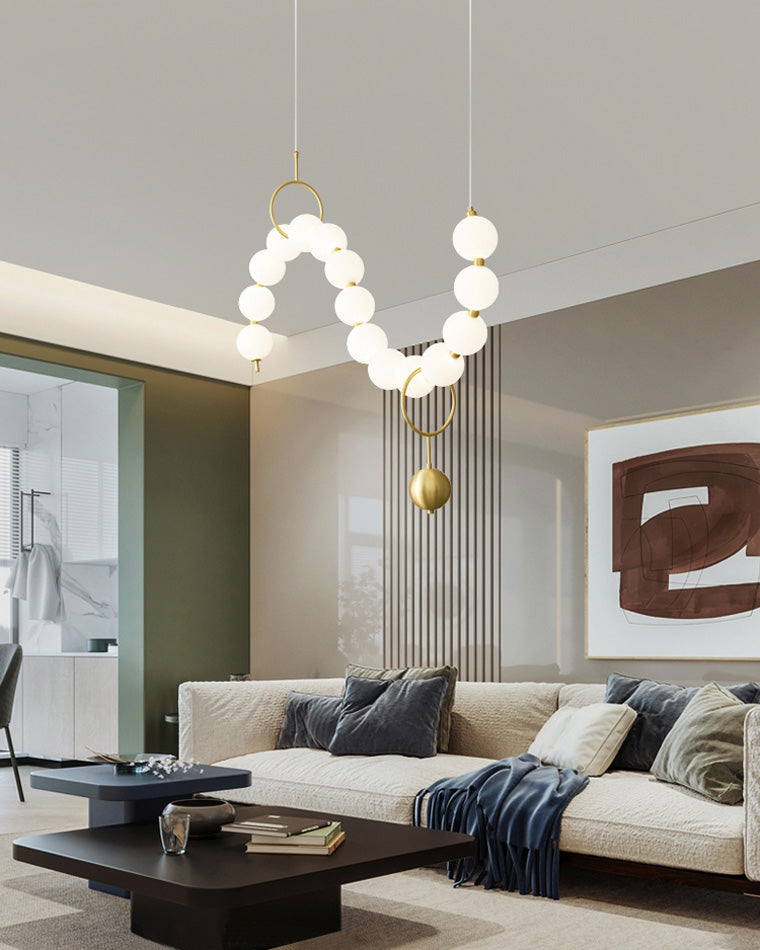 Diff String Pearl Chandelier-DF2102