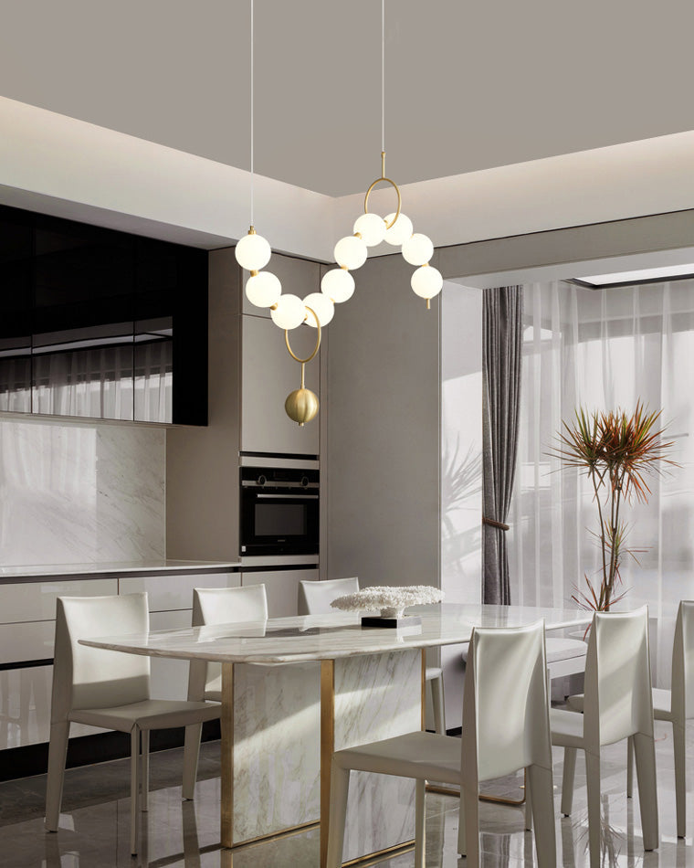 Diff String Pearl Chandelier-DF2102
