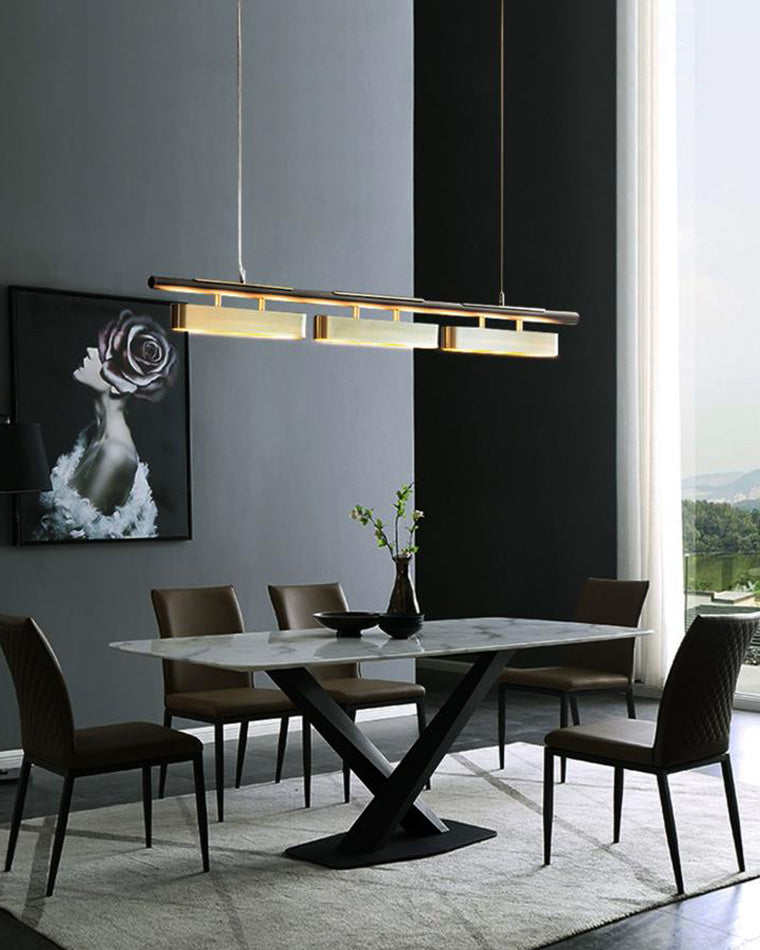 Diff Triple Linear Pendant Chandelier-DF2103