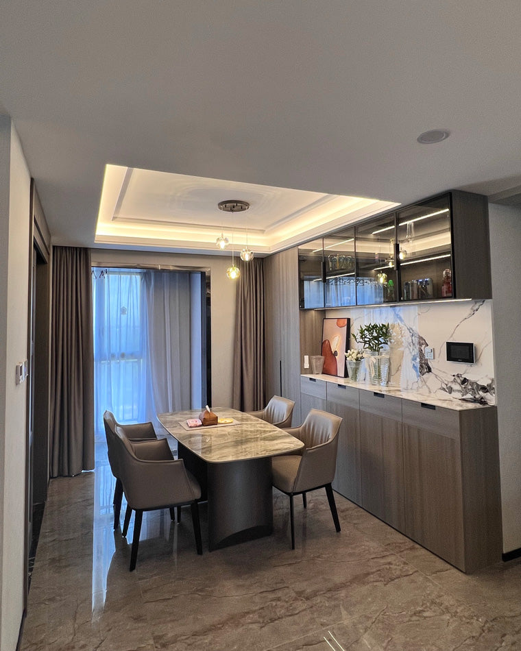 Diff Colored Glass Multi Pendant Chandelier-DF2111