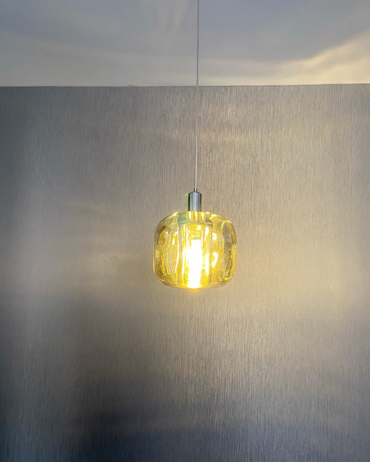 Diff Colored Glass Multi Pendant Chandelier-DF2111