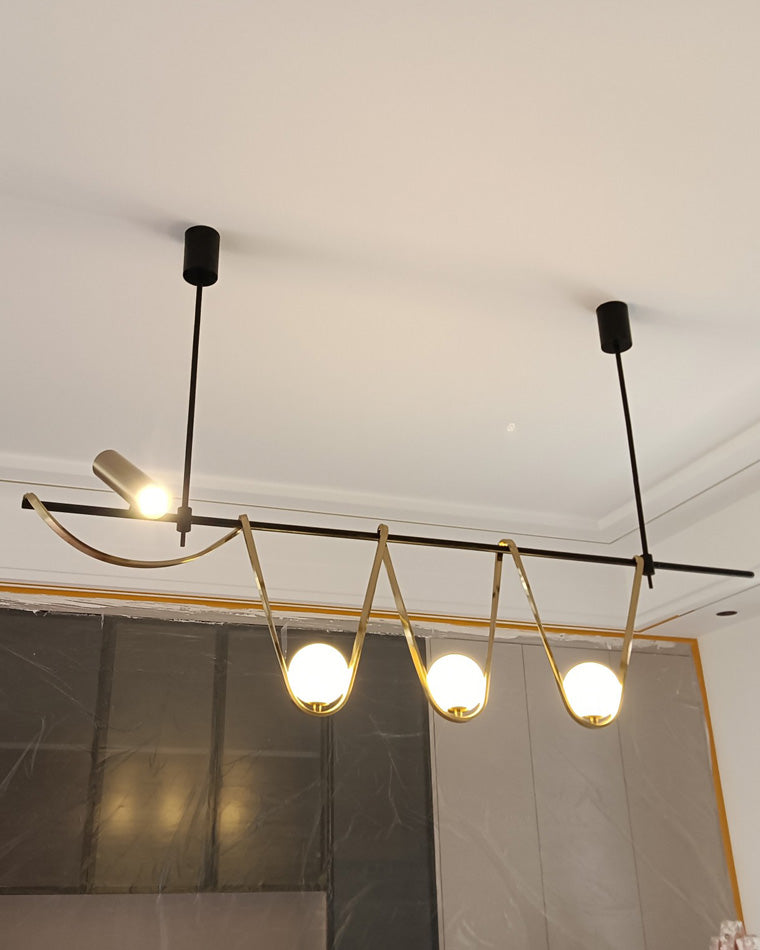 Diff Sculptural Linear Pendant Light-DF2117