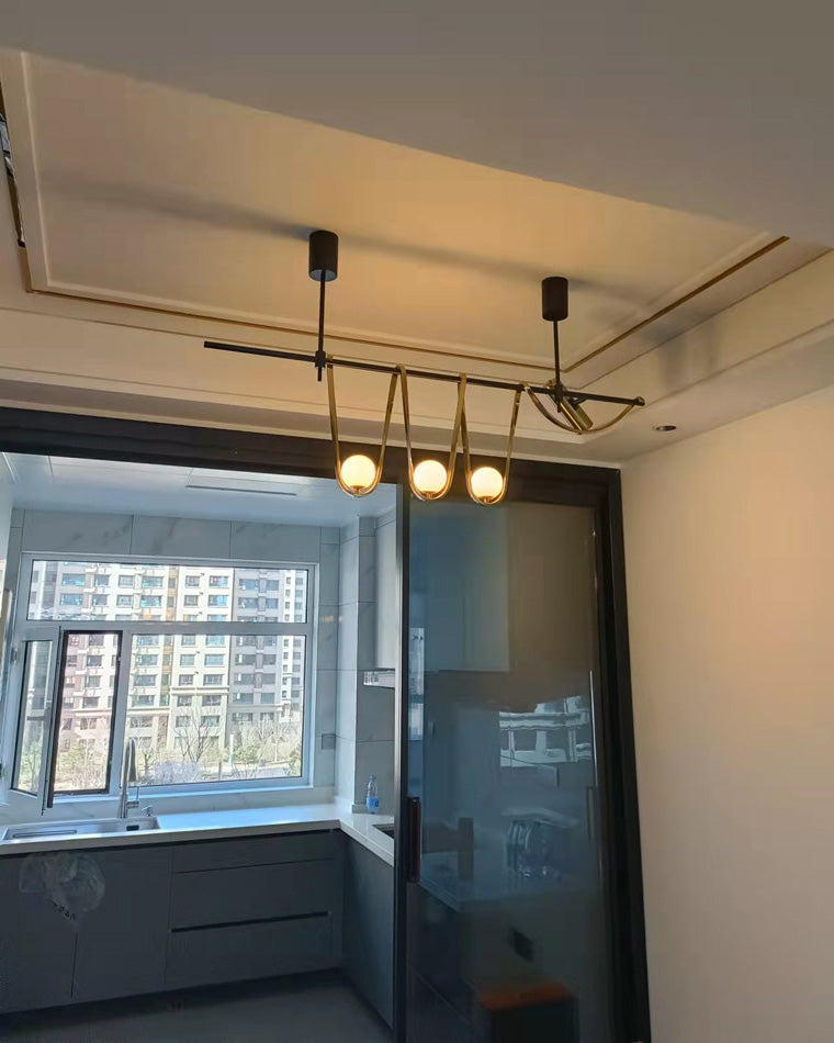 Diff Sculptural Linear Pendant Light-DF2117