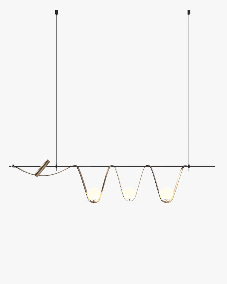 Diff Sculptural Linear Pendant Light-DF2117