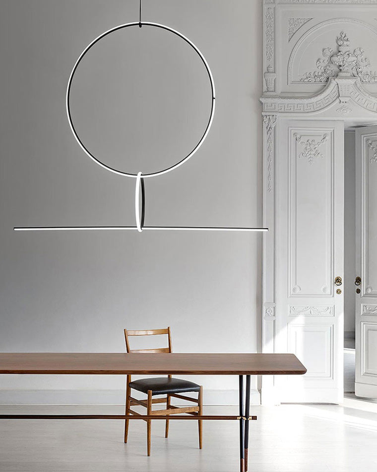 Diff Long Geometric Chandelier-DF2118