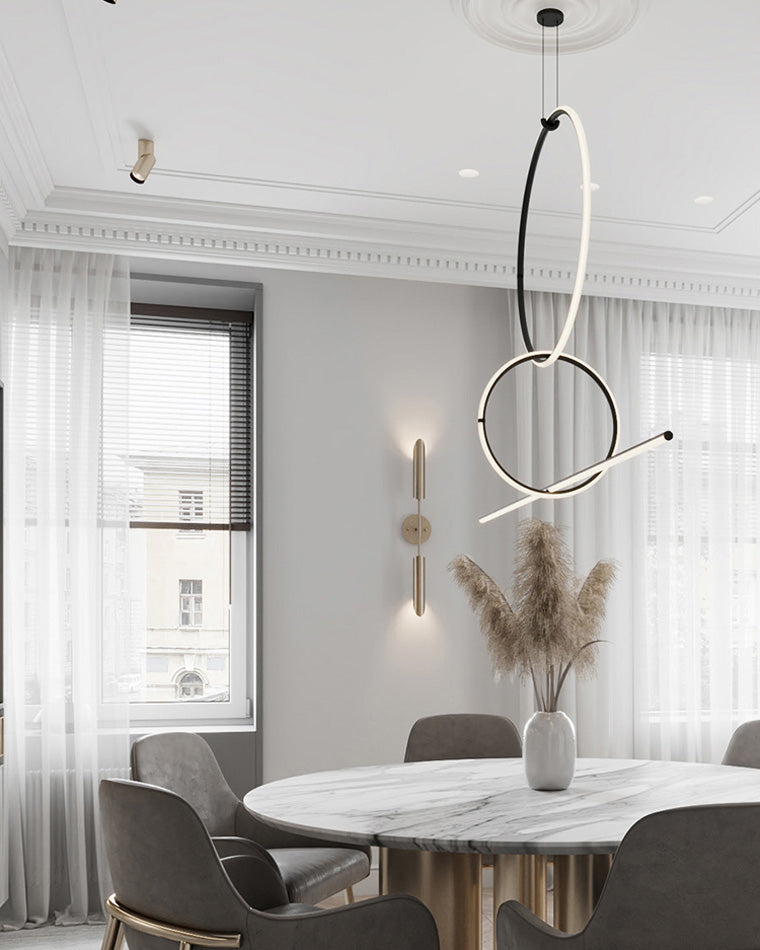 Diff Long Geometric Chandelier-DF2118