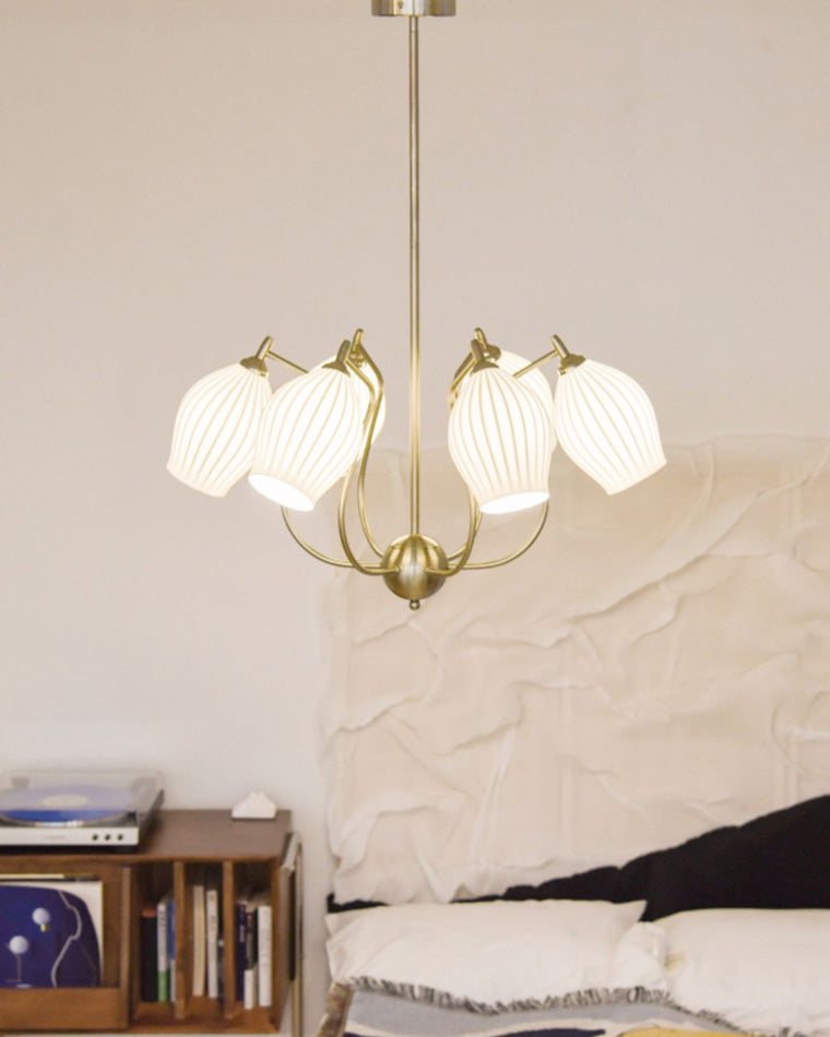 Diff Ceramic Flower Chandelier-DF2121