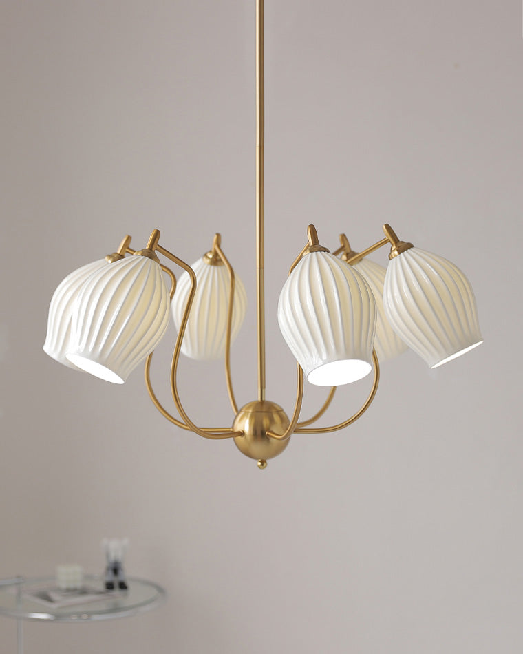 Diff Ceramic Flower Chandelier-DF2121