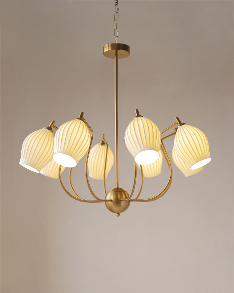 Diff Ceramic Flower Chandelier-DF2121