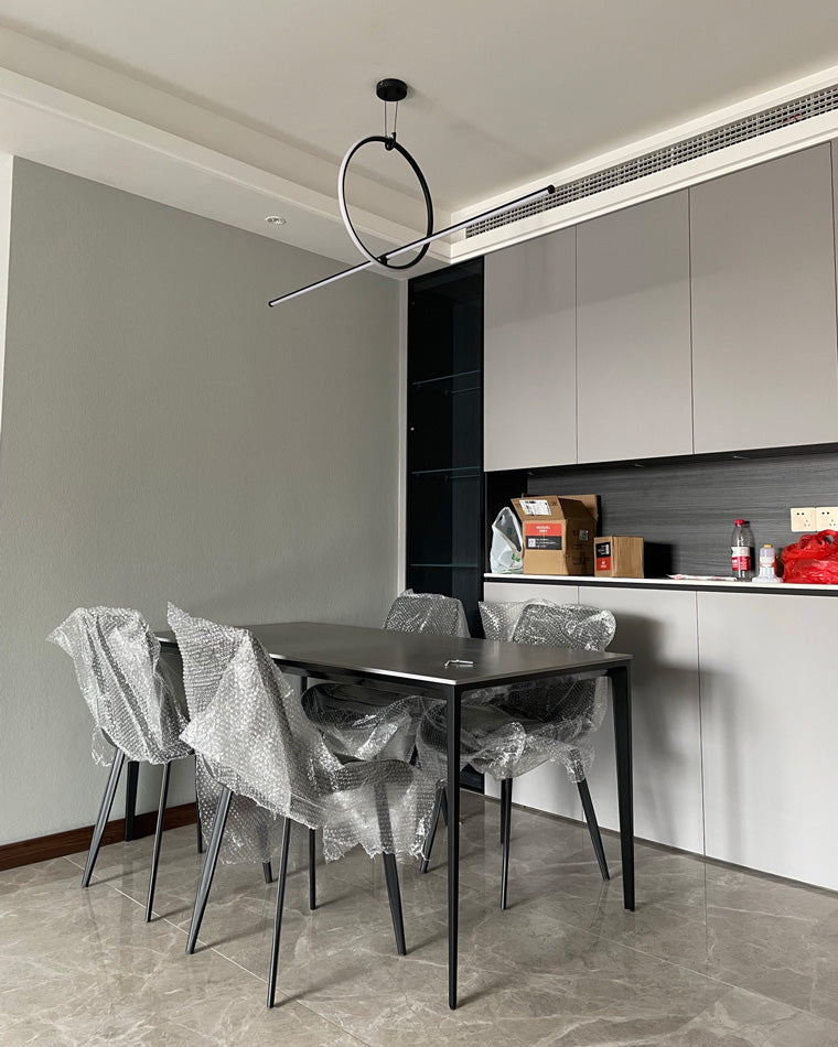 Diff Circle Linear Pendant Light-DF2122