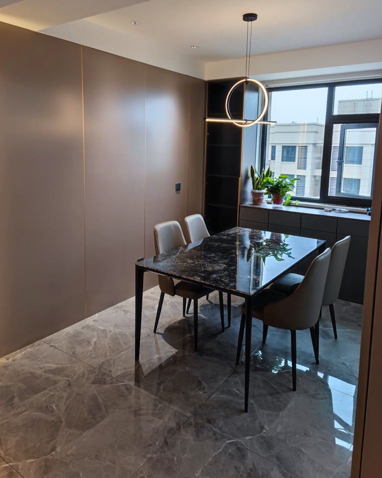Diff Circle Linear Pendant Light-DF2122