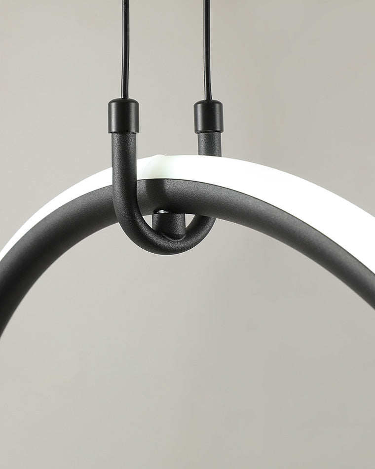 Diff Circle Linear Pendant Light-DF2122