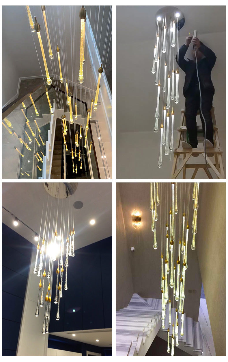 Diff Raindrop Crystal chandelier-DF2124