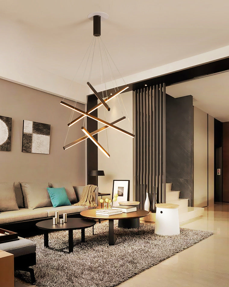 Diff Custom Multi Light Sticks LED Chandelier-DF2125