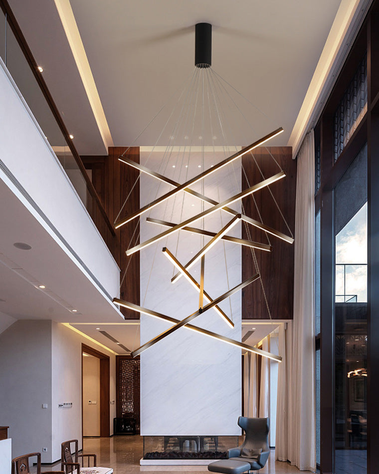 Diff Custom Multi Light Sticks LED Chandelier-DF2125