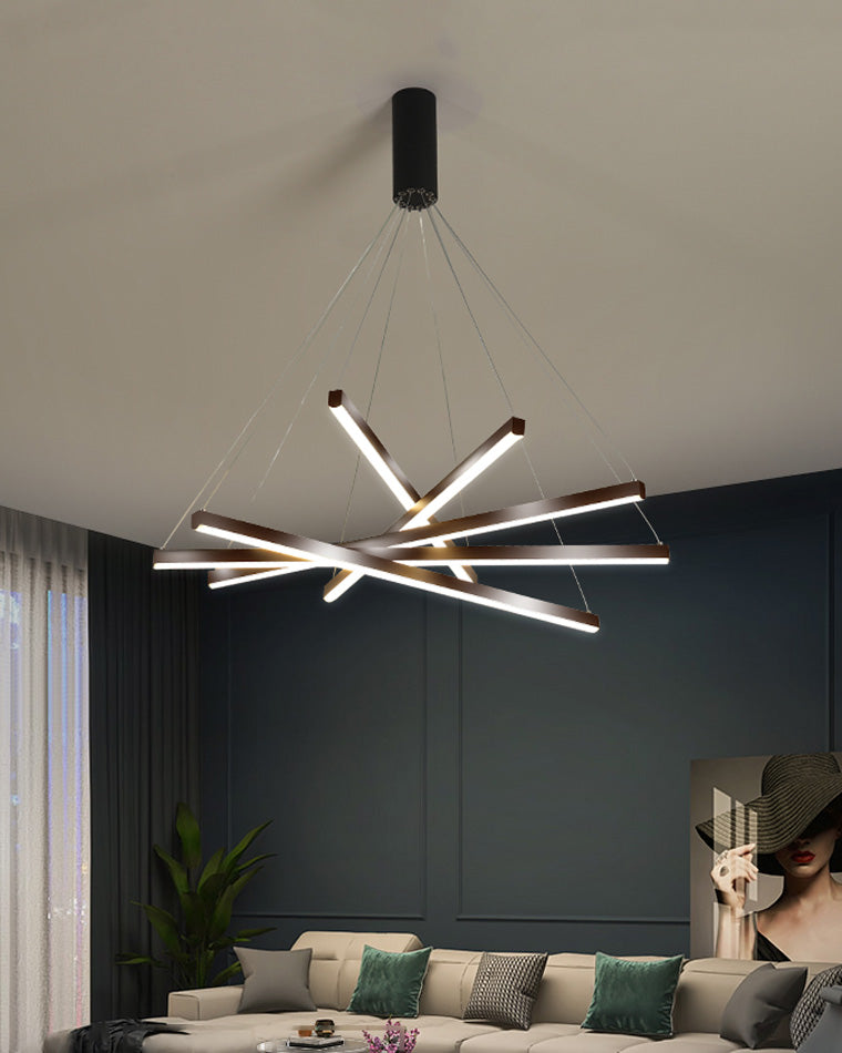 Diff Custom Multi Light Sticks LED Chandelier-DF2125
