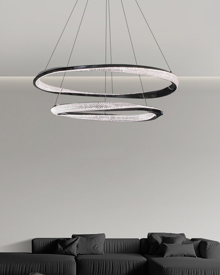 Diff Möbius Circular LED Chandelier-DF2128