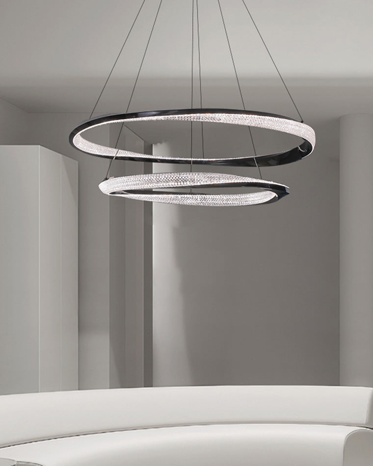 Diff Möbius Circular LED Chandelier-DF2128