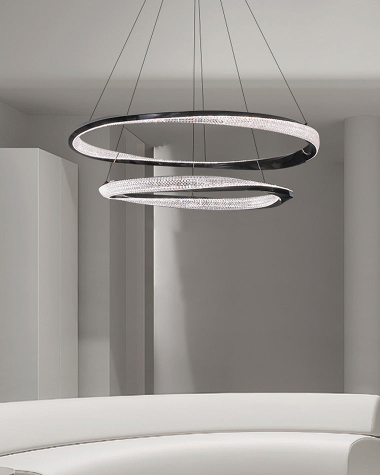 Diff Möbius Circular LED Chandelier-DF2128