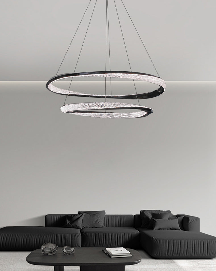Diff Möbius Circular LED Chandelier-DF2128