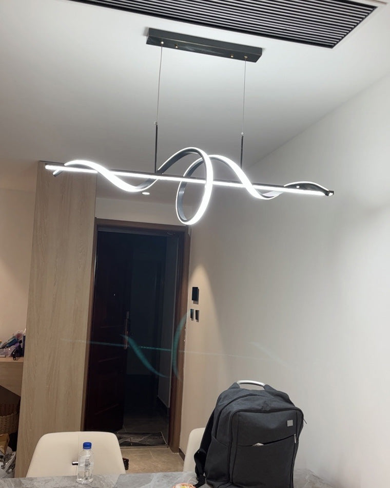 Diff Spiral Led Kitchen Pendant Light-DF2129