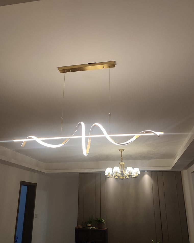 Diff Spiral Led Kitchen Pendant Light-DF2129