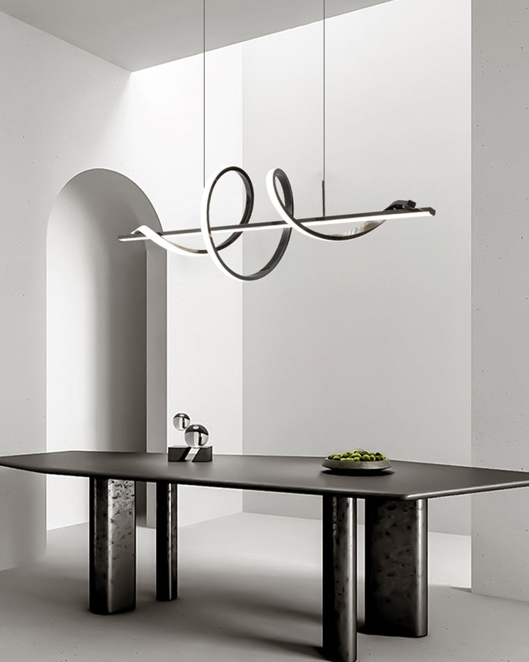 Diff Spiral Led Kitchen Pendant Light-DF2129