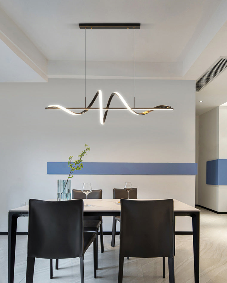 Diff Spiral Led Kitchen Pendant Light-DF2129