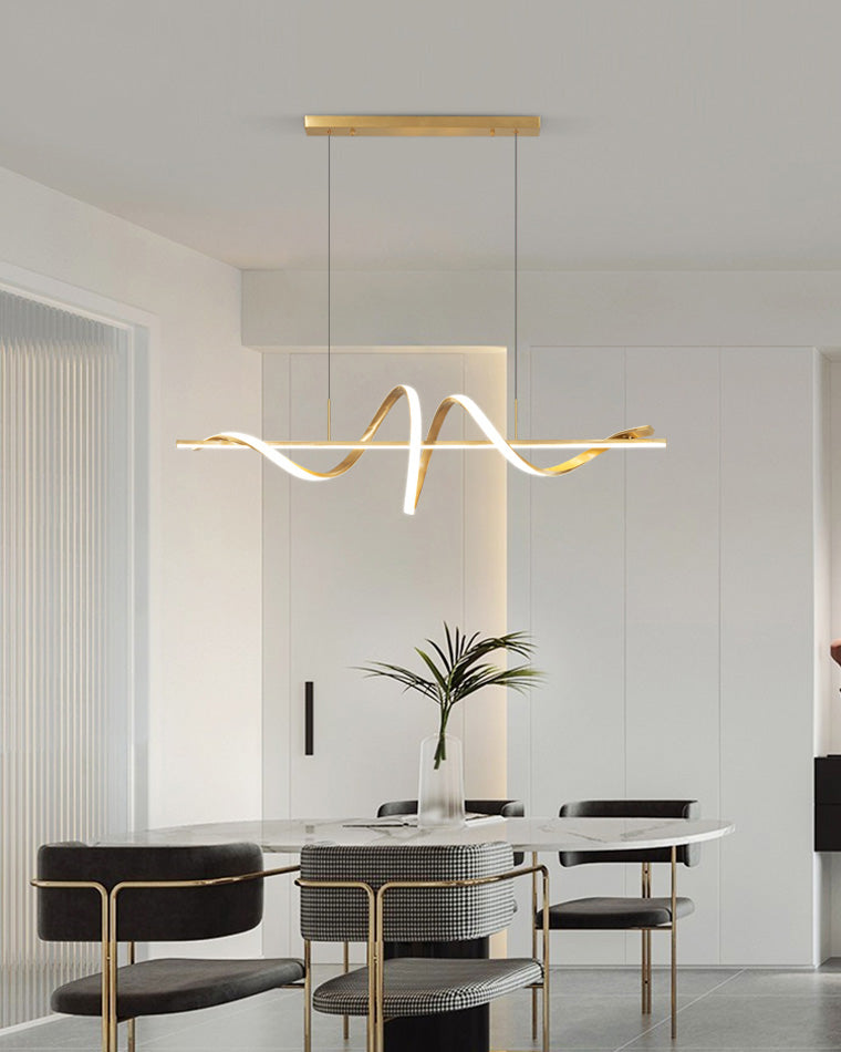 Diff Spiral Led Kitchen Pendant Light-DF2129