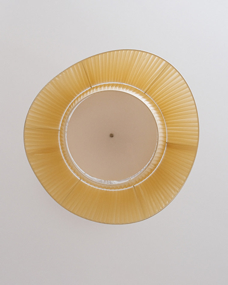 Diff Pleated Fabric Pendant Light-DF2130