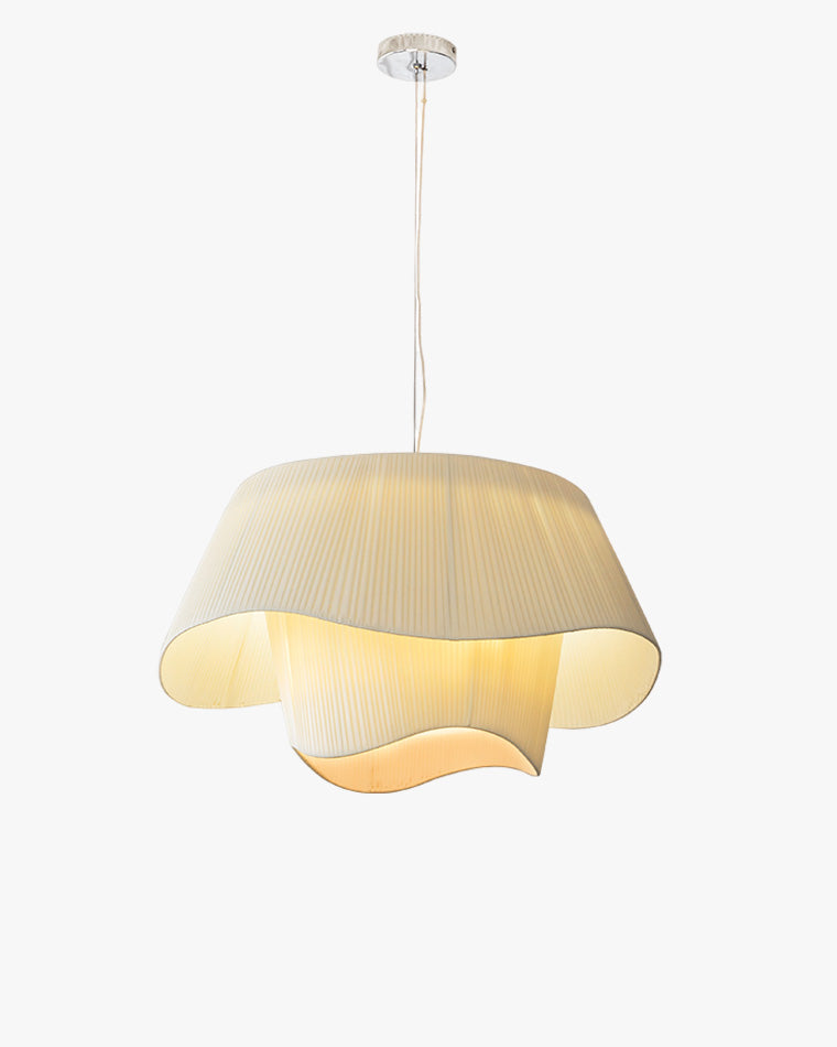 Diff Pleated Fabric Pendant Light-DF2130