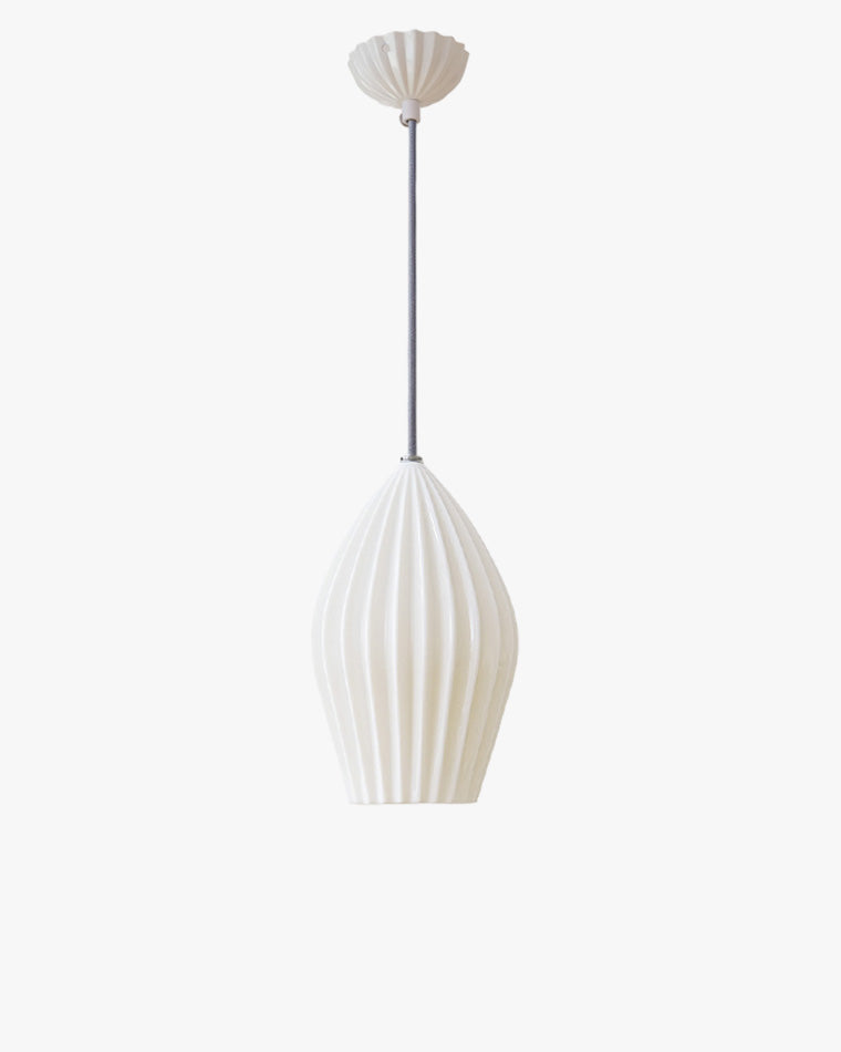 Diff Ribbed Ceramics Pendant Light-DF2132